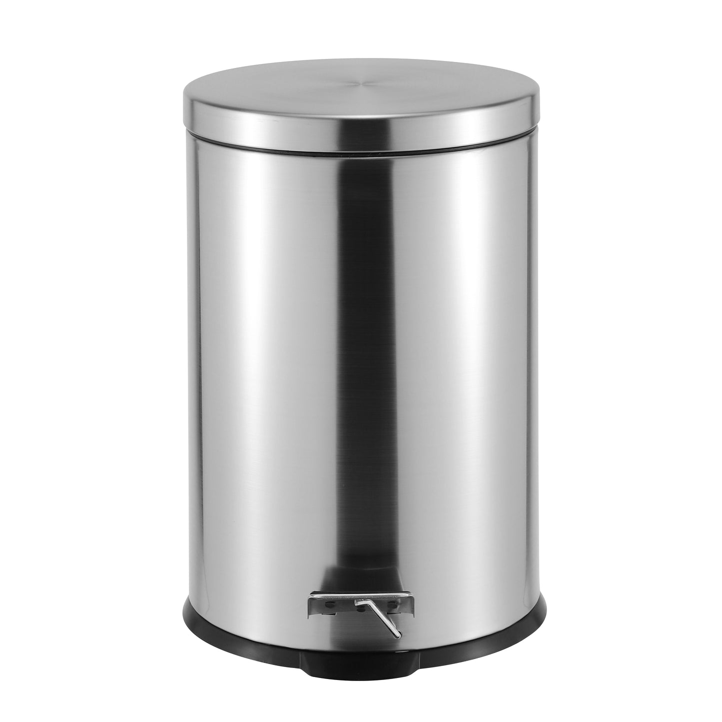 ROMA 3L + 20L S/S PEDAL BIN COMBO SET - SILVER