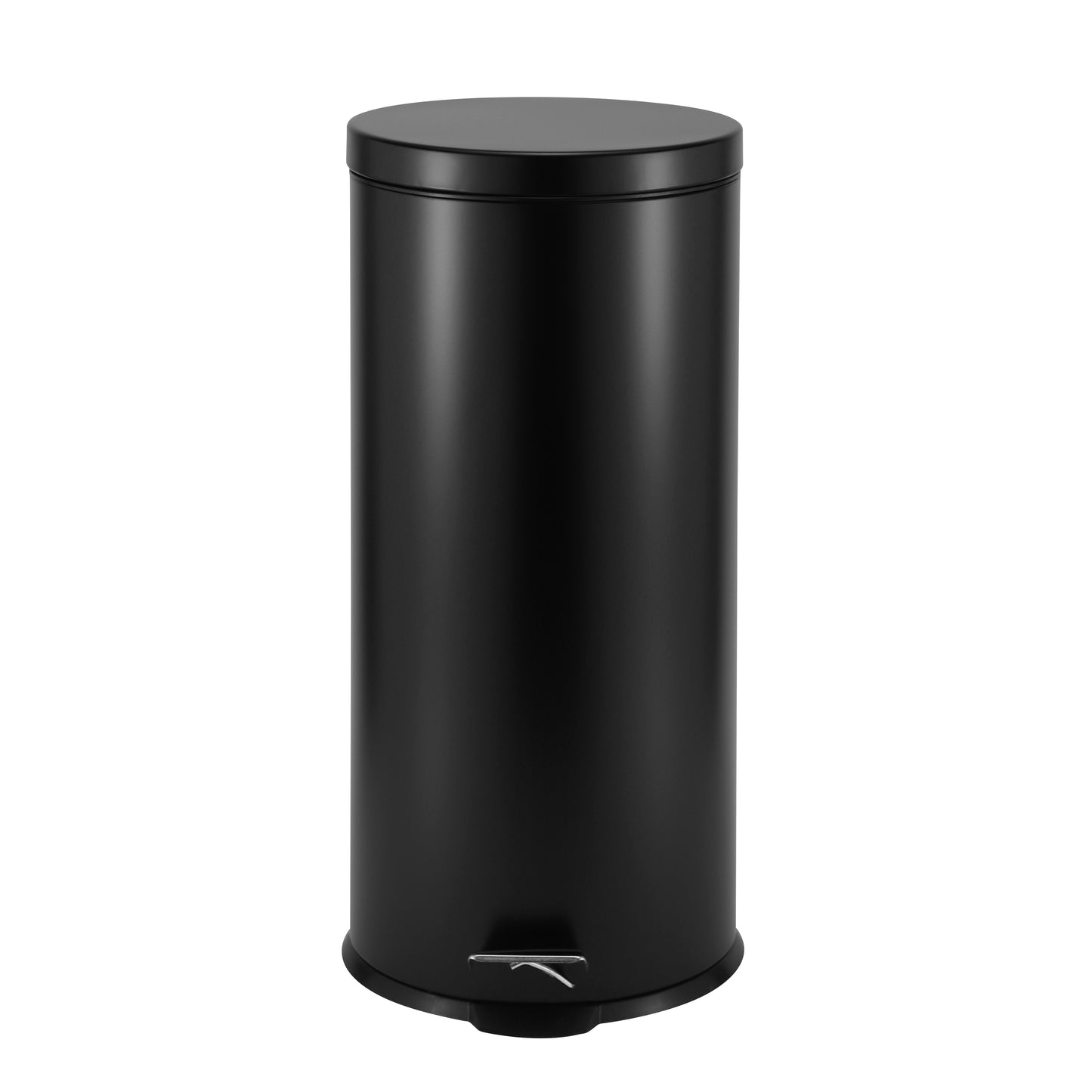 ROMA 5L + 30L STEEL PEDAL BIN COMBO SET - BLACK MATTE