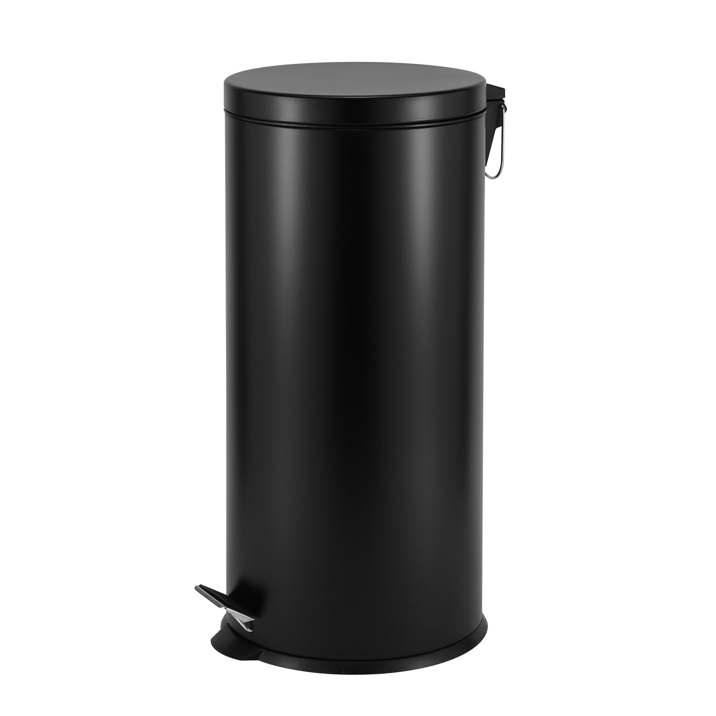 ROMA 5L + 30L STEEL PEDAL BIN COMBO SET - BLACK MATTE