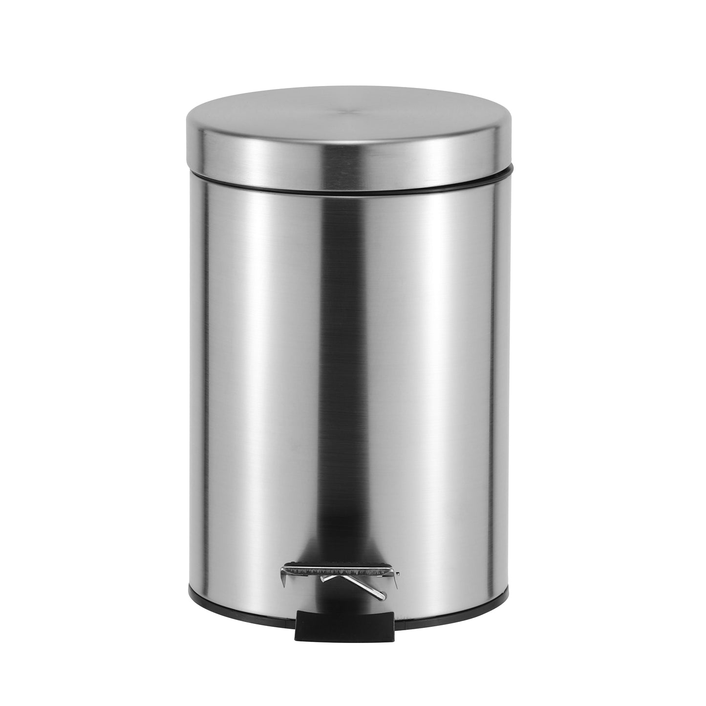 ROMA 3L + 20L S/S PEDAL BIN COMBO SET - SILVER