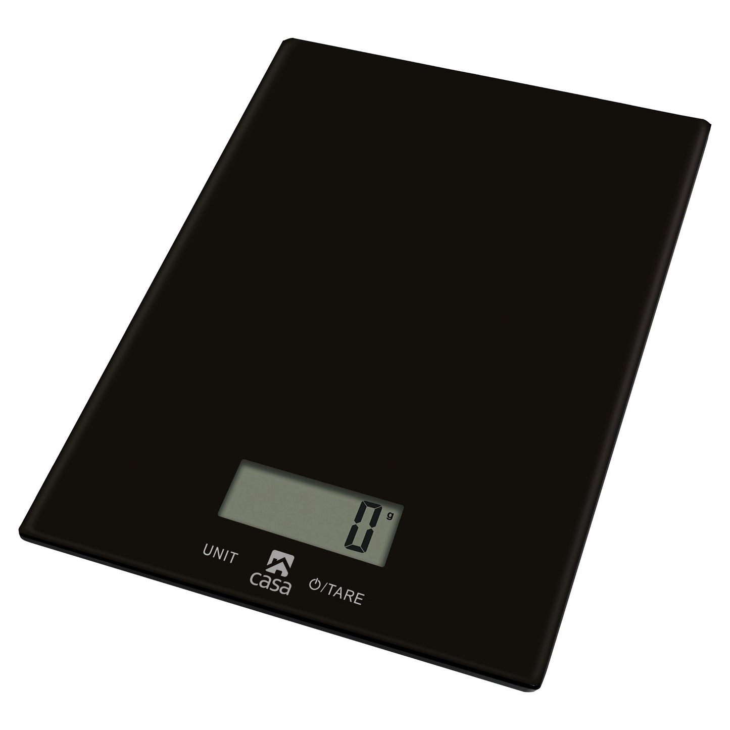 KITCHEN SCALE GLASS - NERO