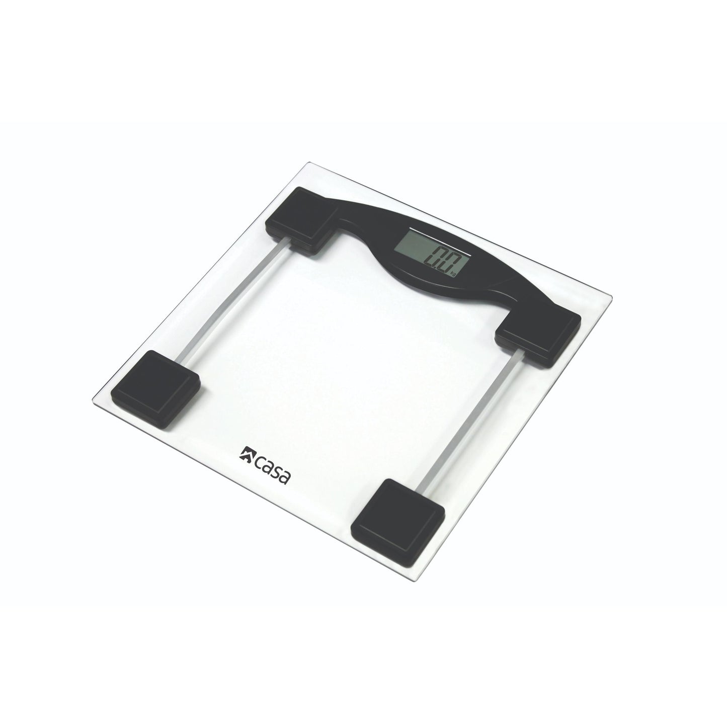 ELECTRONIC GLASS BATHROOM SCALE - ULTRA FLAT