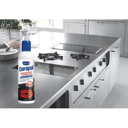 CERAPOL CERAMIC GLASS COOKTOP CLEANER 250ML