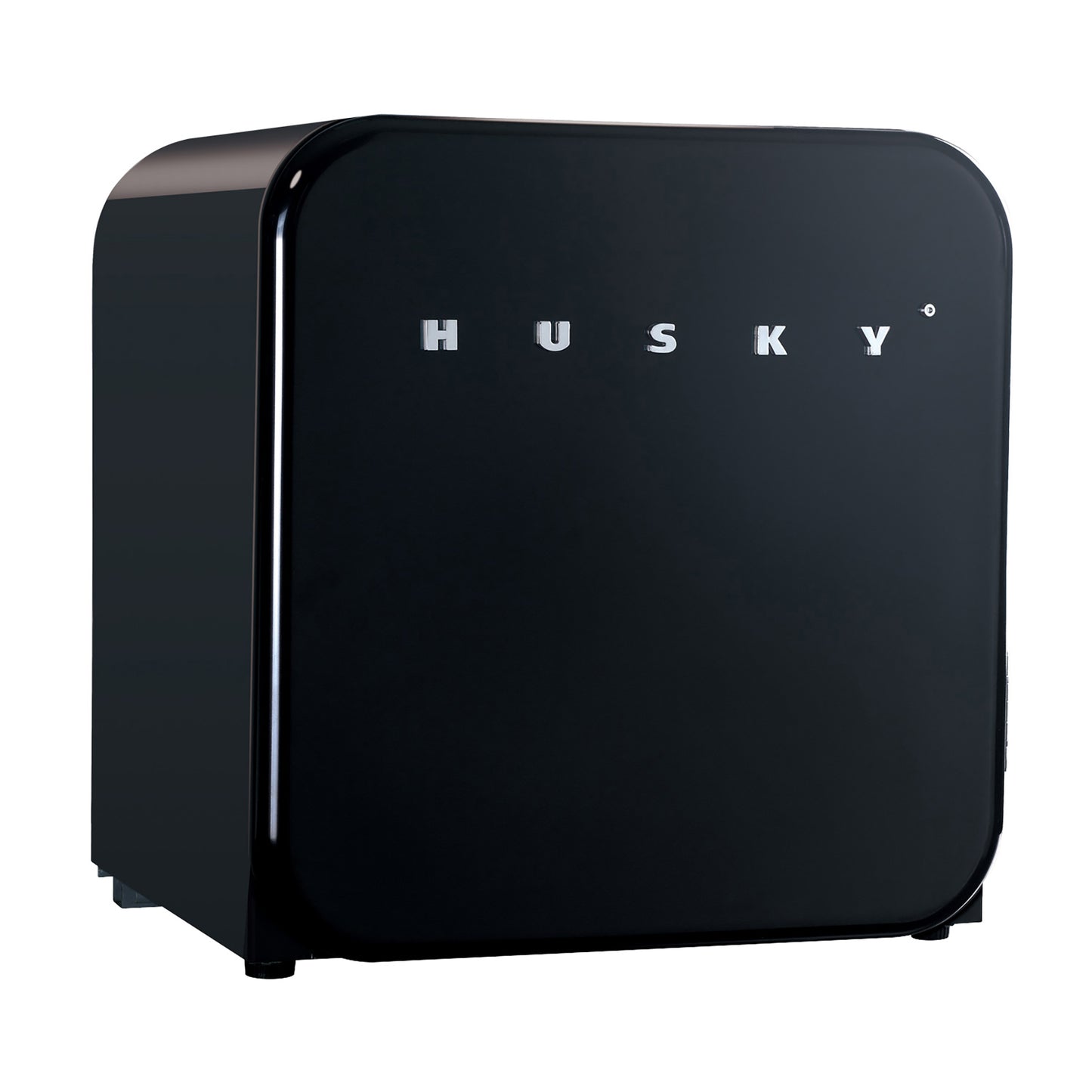 BLACK - 46L COUNTERTOP RETRO FRIDGE 