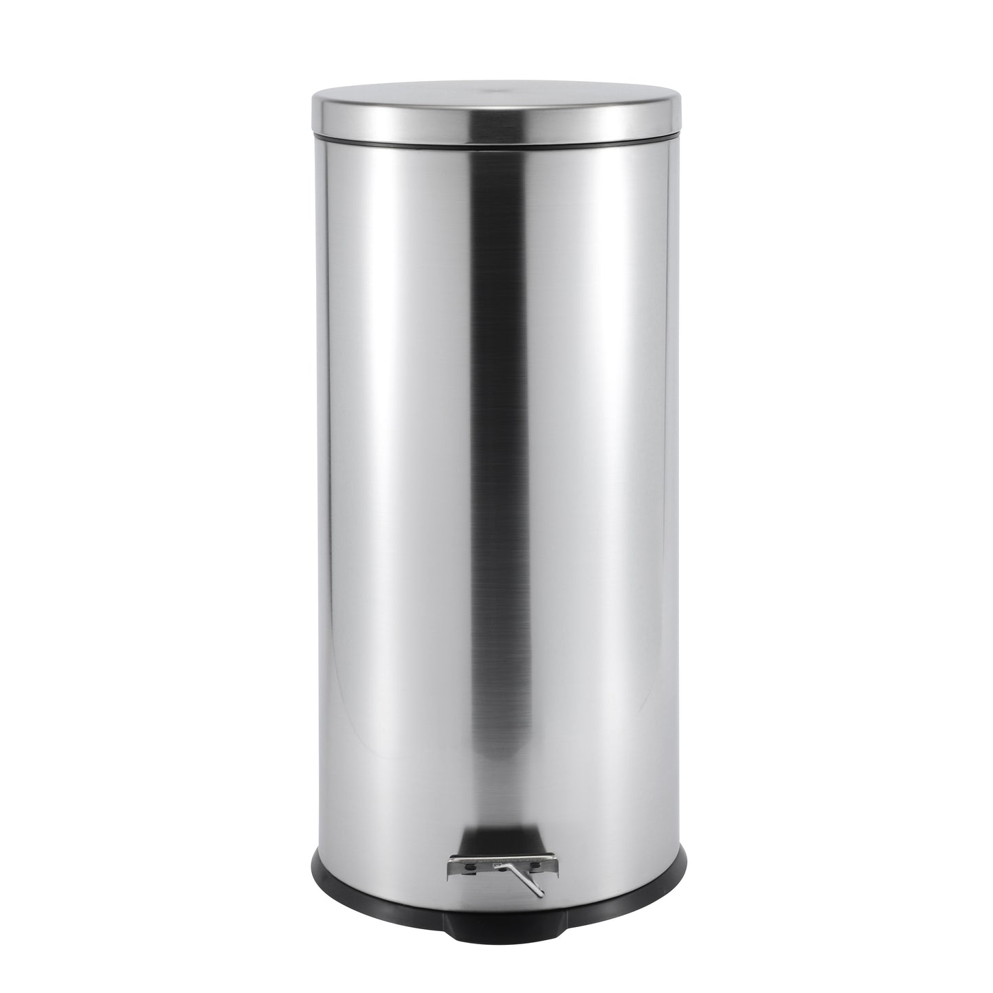 ROMA 5L + 30L S/S PEDAL BIN COMBO SET - SILVER