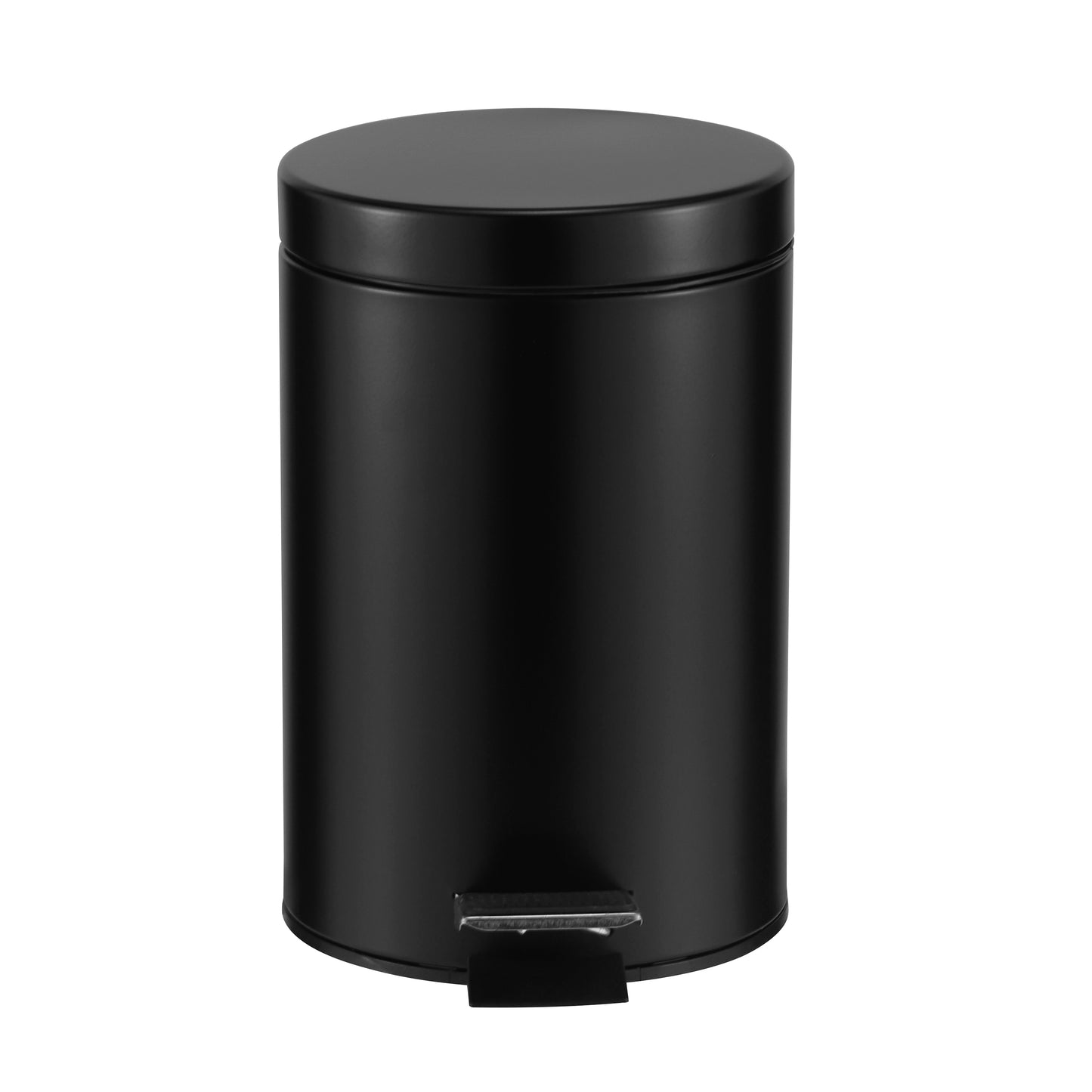 ROMA 3L STEEL PEDAL BIN  - BLACK MATTE