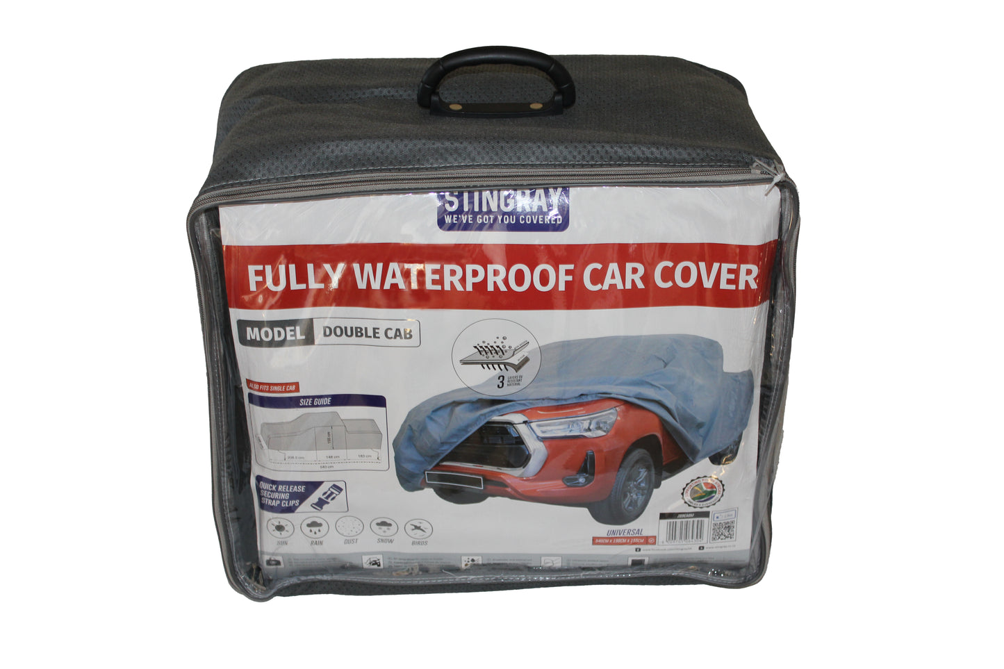 DOUBLE-CAB VEHCILE COVER - MEDIUM