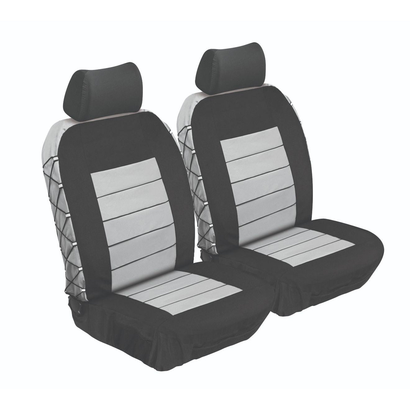 ULTIMATE HD CAR FRONT SEAT COVER SET (various colours)