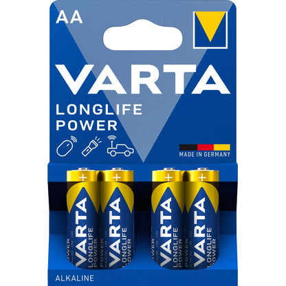LONGLIFE POWER BATTERIES AA 4 PACK